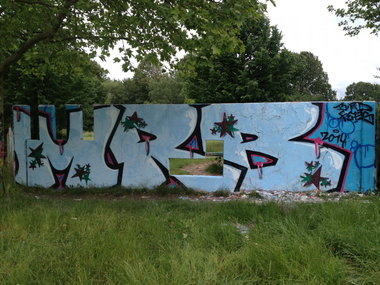 Graffiti Bombing - Photo by MRB - MRB (2014)