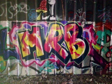 Graffiti Bombing - Photo by MRB - MRB (2014)