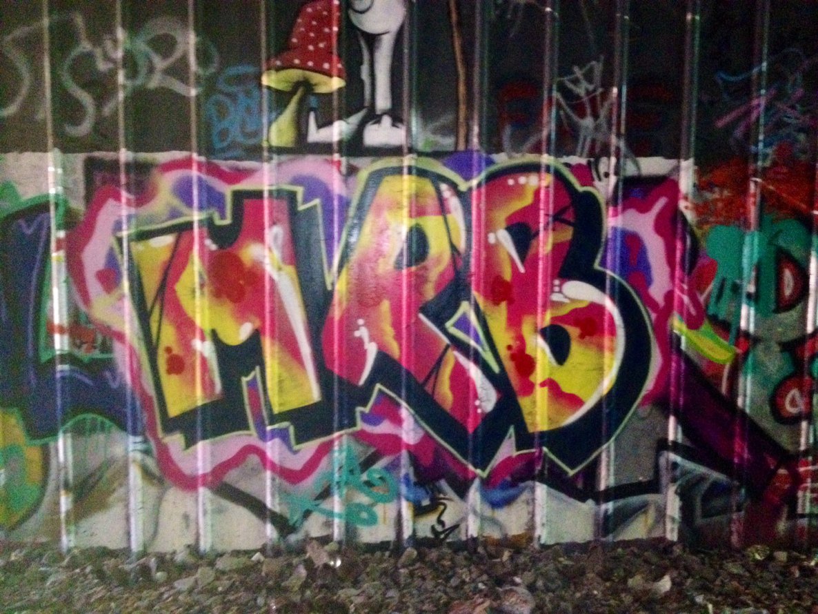 Graffiti Bombing - Photo by MRB - MRB (2014)