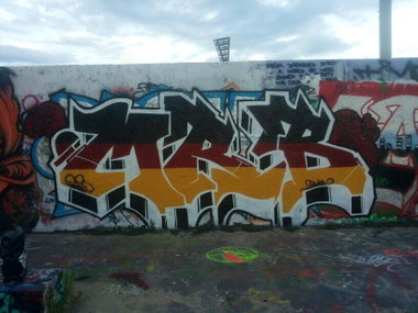 Graffiti Wall - Photo by MRB (2014)
