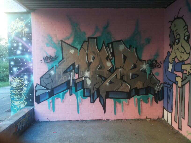 Graffiti Wall - Photo by MRB - MRB (2014)