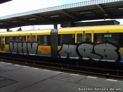 Graffiti Train - Photo by MRB - UHV, MRB