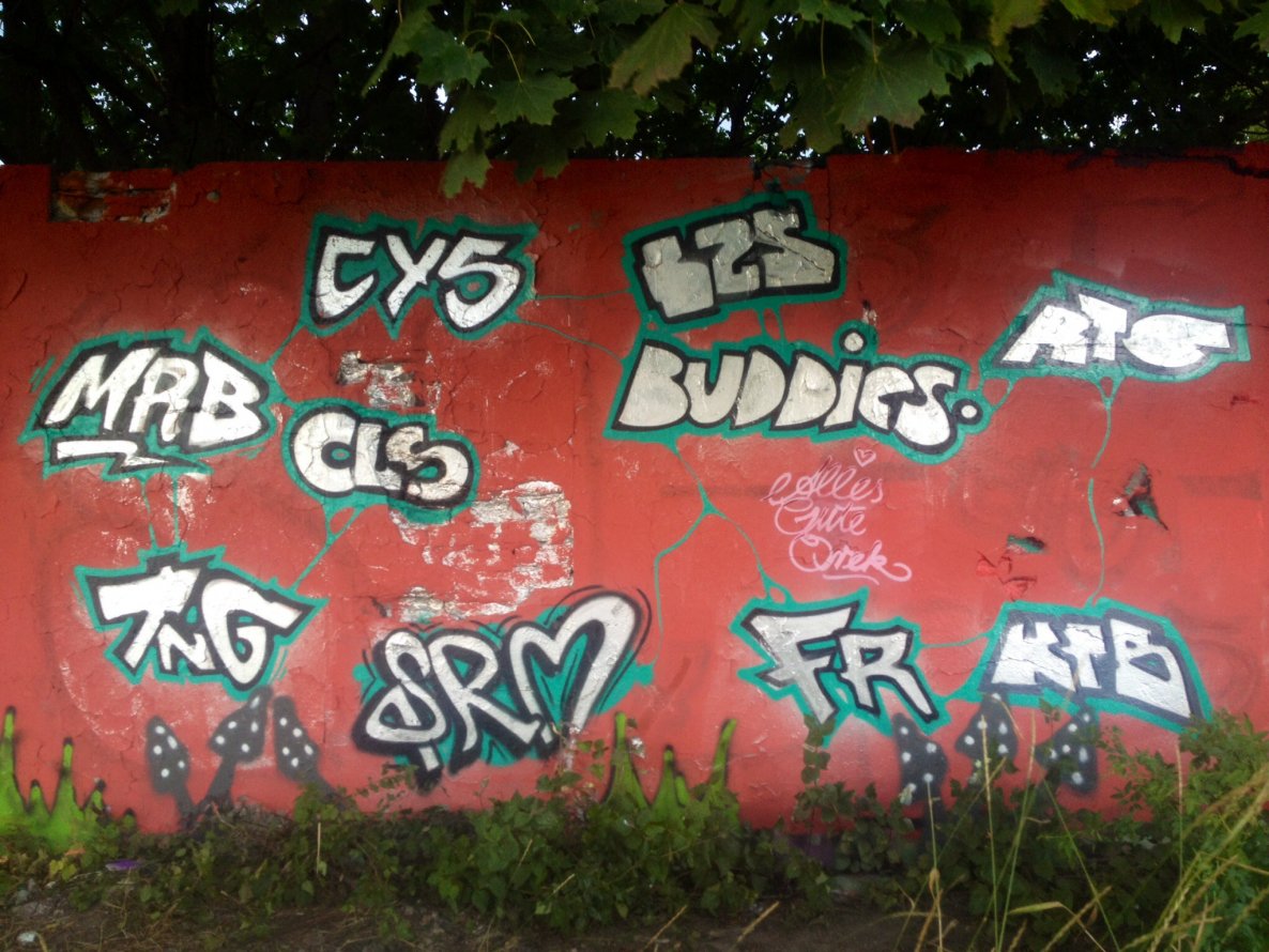 Graffiti Artwork - Photo by MRB - CYS, B2S, MRB (2014)