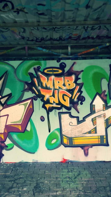 Graffiti Wall - Photo by MRB - MRB, TNG (2014)