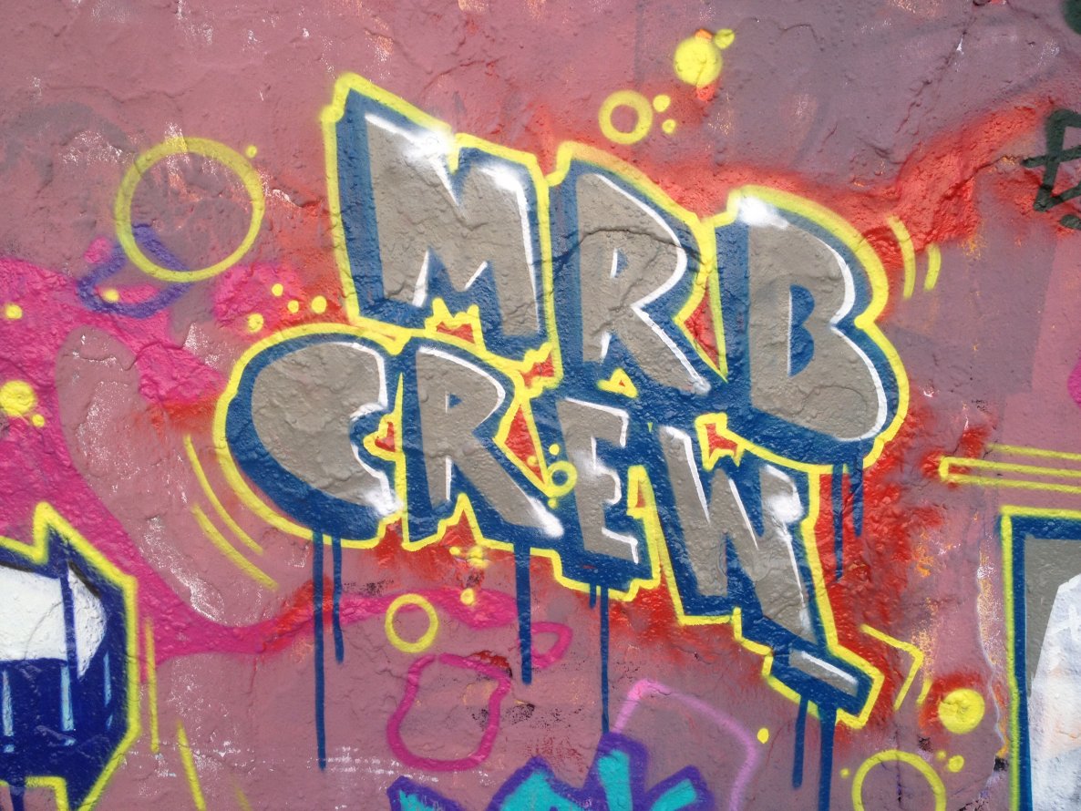 Graffiti Wall - Photo by MRB - NRB, CREW (2014)