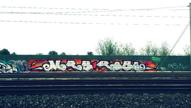 Graffiti Bombing - Photo by MRB - MRB, ROBO (2014)