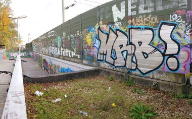 Graffiti Bombing - Photo by MRB (2014)