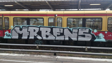Graffiti Train - Photo by MRB - MRB, ENS (2014)