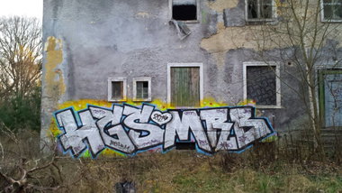 Graffiti Bombing - Photo by MRB - HGS, MRB (2014)