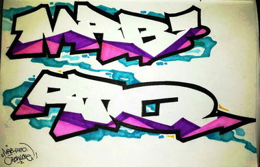 Graffiti Sketch - Photo by MRB - MRB, RTO (2014)
