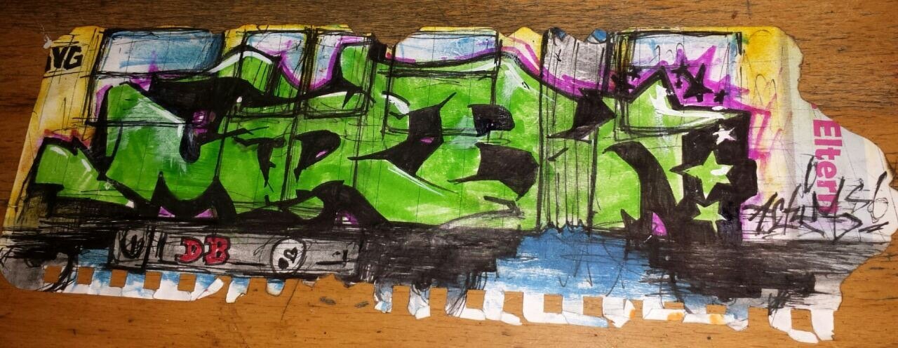 Graffiti Wall - Photo by MRB - MRB (2014)