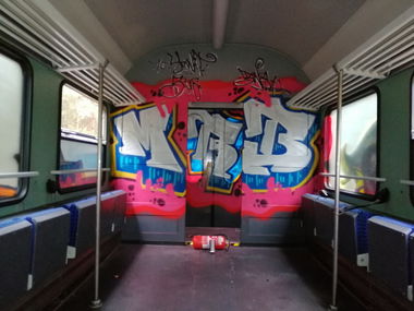 Graffiti Train - Photo by MRB - MRB (2019)