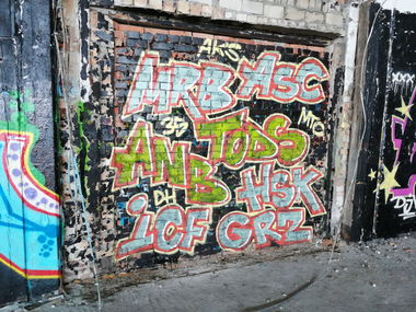 Graffiti Wall - Photo by MRB - MRB, AKS, ASC (2020)