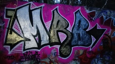 Graffiti Bombing - Photo by MRB - MRB (2017)