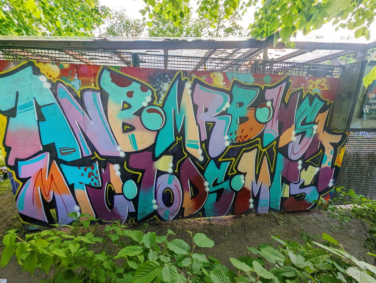 Graffiti Wall - Photo by MRB - ANB, MRB, HSK (2023)