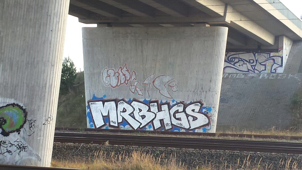Graffiti Bombing - Photo by MRB - MRB, HGS (2014)