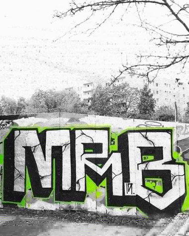 Graffiti Wall - Photo by MRB - MRB, BND (2019)