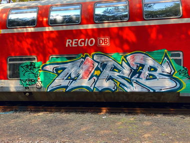 Graffiti Train - Photo by MRB - MRB (2020)