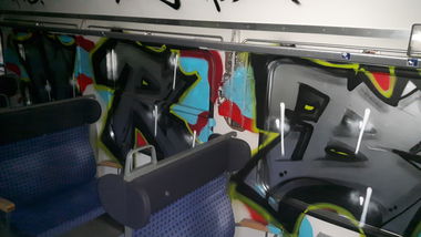 Graffiti Train - Photo by MRB - MRB (2018)