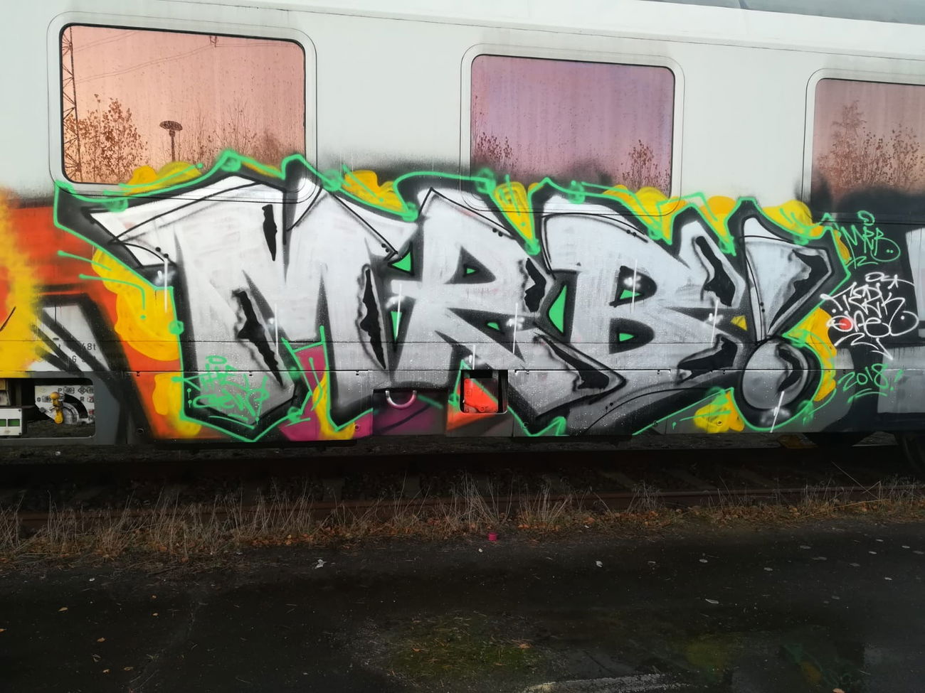 Graffiti Train - Photo by MRB - MRB (2018)