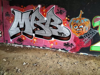 Graffiti Wall - Photo by MRB