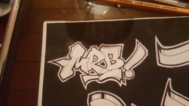 Graffiti Sketch - Photo by MRB (2016)