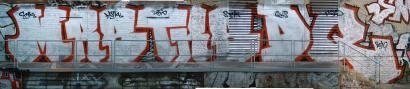 Graffiti Bombing - Photo by MRB - MRB, TRB, DQ (2006)