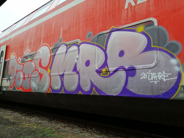 Graffiti Train - Photo by MRB - TODS, MRB (2020)