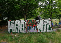 Graffiti Wall - Photo by MRB - MRB, HSK, MTC (2020)