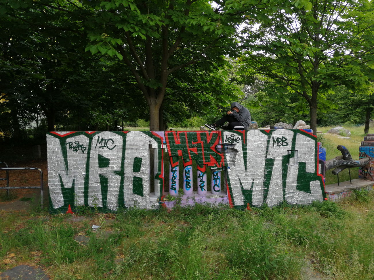 Graffiti Wall - Photo by MRB - MRB, HSK, MTC (2020)