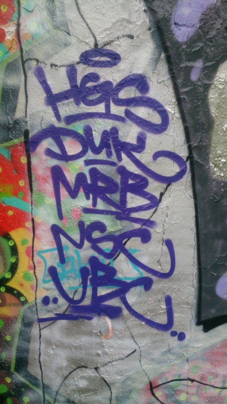 Graffiti Artwork - Photo by MRB - HGS, DUK, MRB (2016)