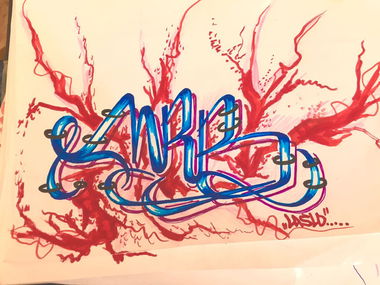 Graffiti Sketch - Photo by MRB - MRB (2018)