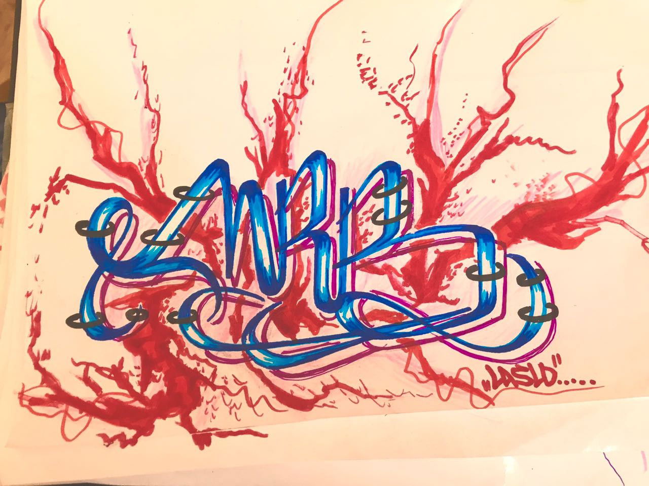 Graffiti Sketch - Photo by MRB - MRB (2018)