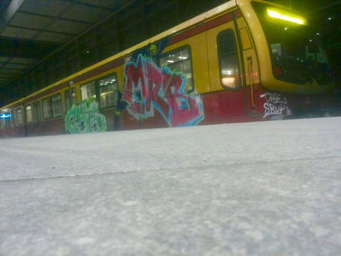 Graffiti Train - Photo by MRB - CYS, MRB (2015)