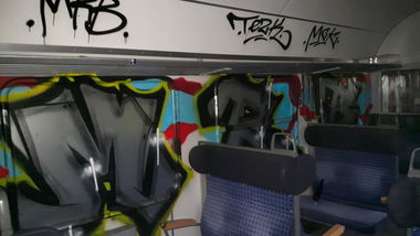 Graffiti Train - Photo by MRB - MRB (2018)