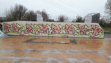 Graffiti Wall - Photo by MRB - TODS, 3K, MRB (2018)