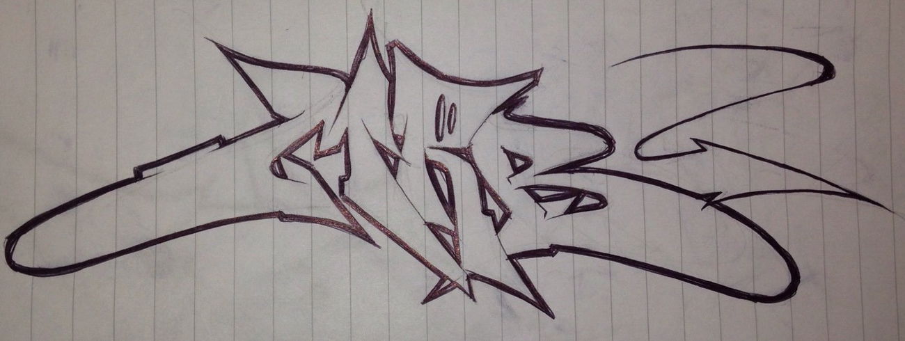 Graffiti Sketch - Photo by MRB - MEB