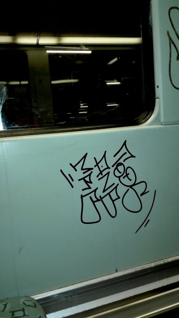 Graffiti Artwork - Photo by MRB - TODS, ANB, MRB (2018)