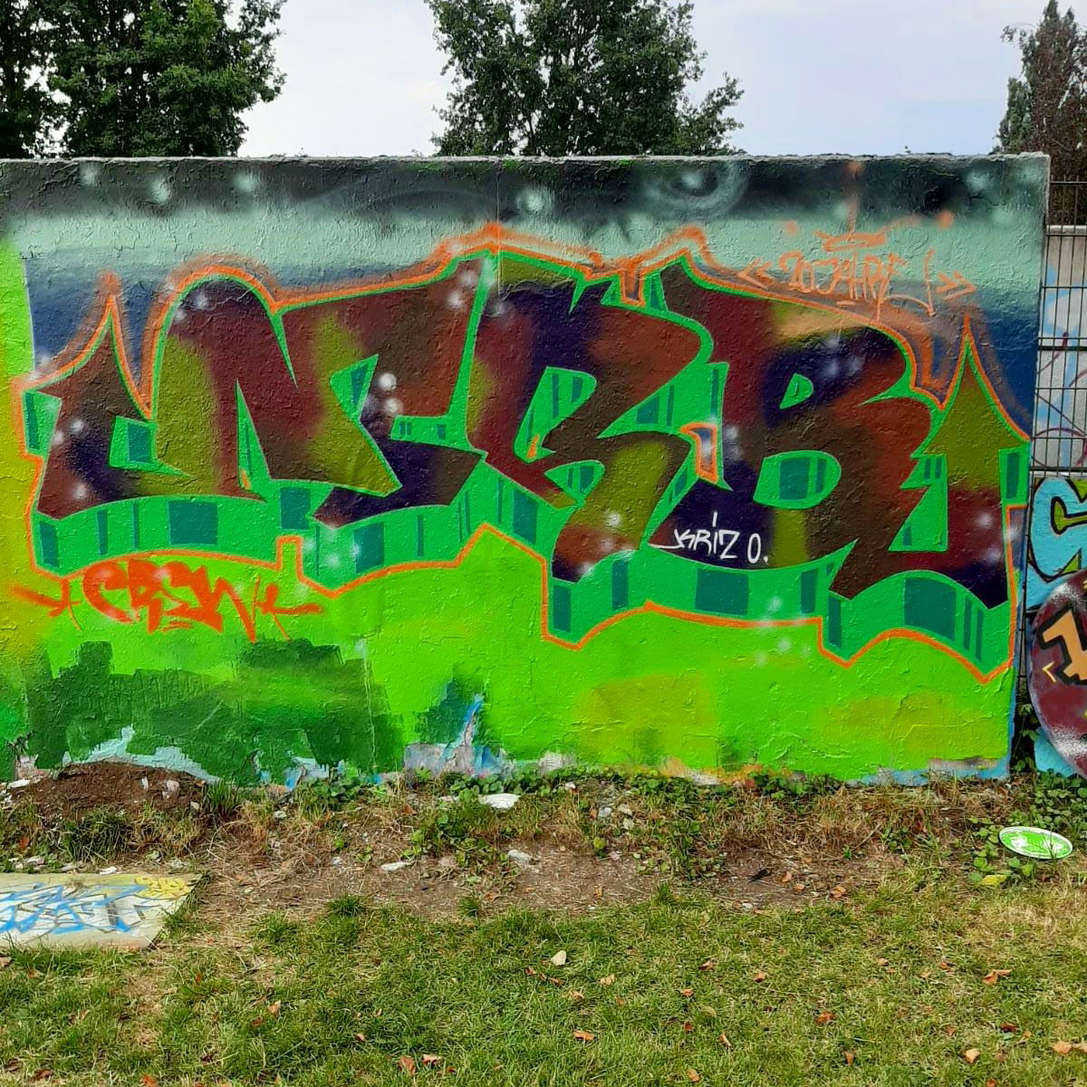 Graffiti Wall - Photo by MRB - MRB, crew (2020)