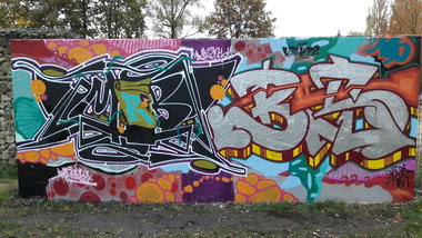Graffiti Wall - Photo by MRB - MRB, B2S (2016)