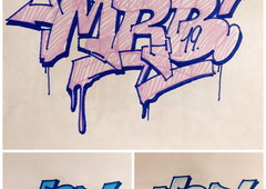 Graffiti Sketch - Photo by MRB - MRB (2019)