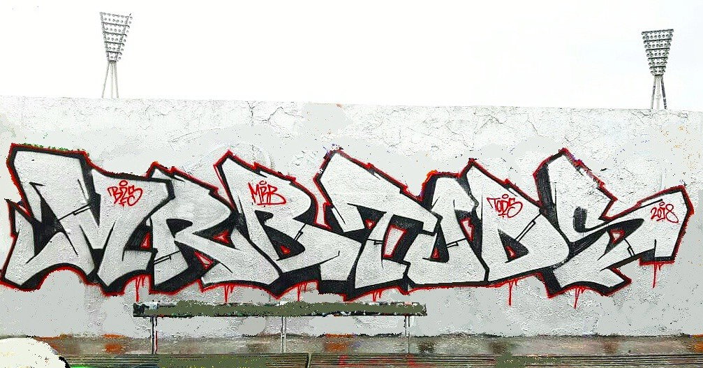 Graffiti Wall - Photo by MRB - TODS, MRB (2018)