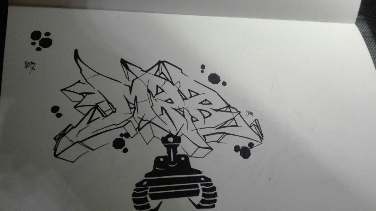 Graffiti Sketch - Photo by MRB - MRB (2017)