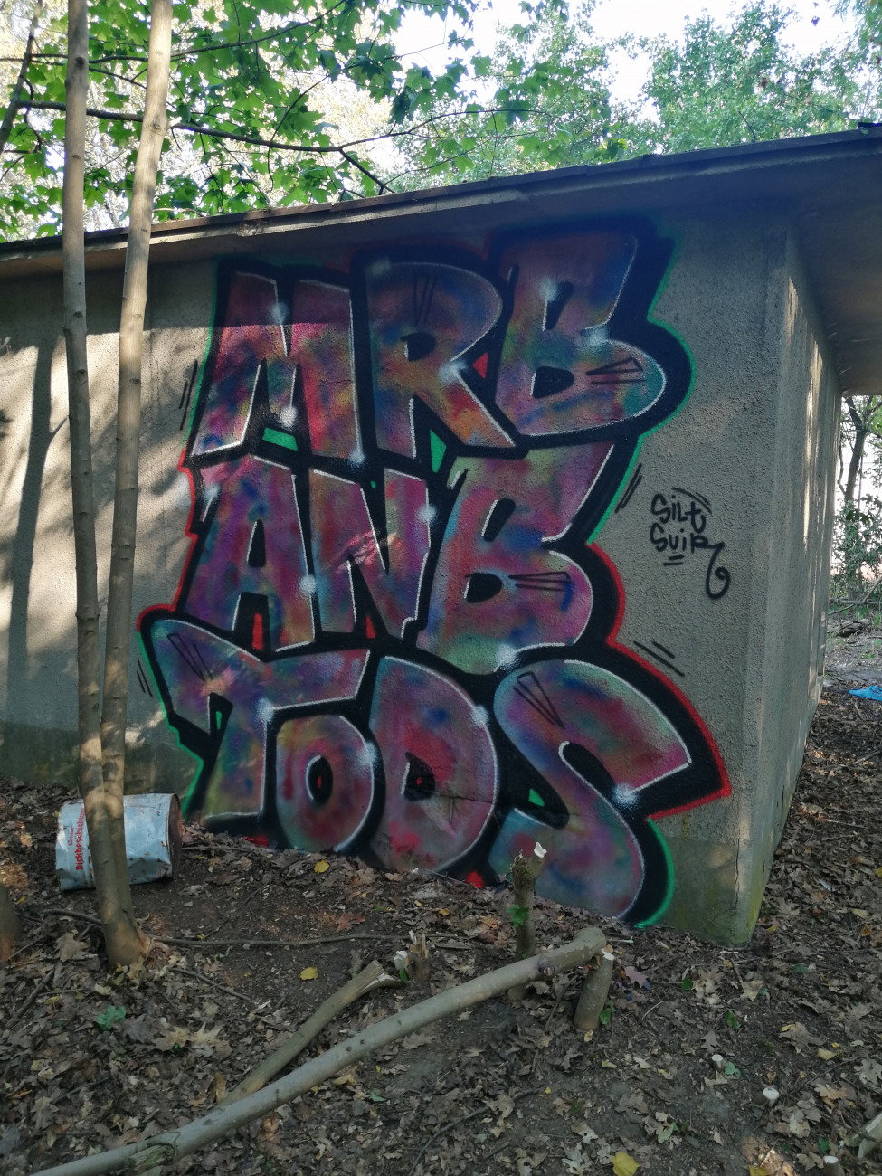 Graffiti Wall - Photo by MRB - MRB, ANB, TODS (2019)
