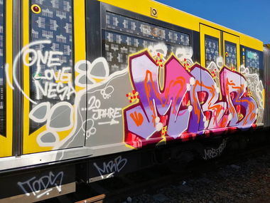 Graffiti Train - Photo by MRB - MRB (2020)