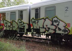 Graffiti Train - Photo by MRB - TODS, MRB (2019)