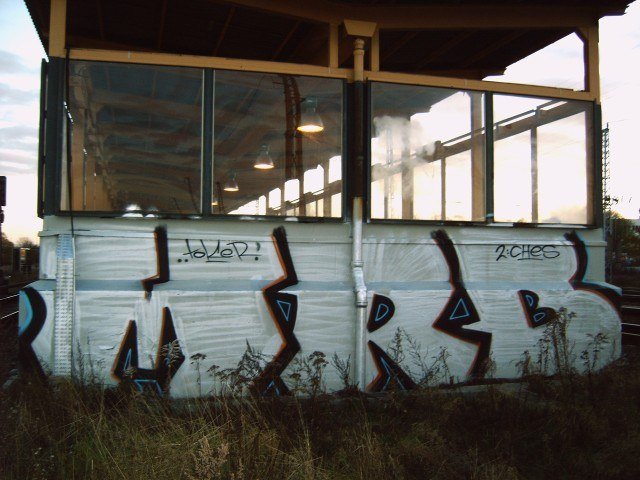 Graffiti Bombing - Photo by MRB - MRB