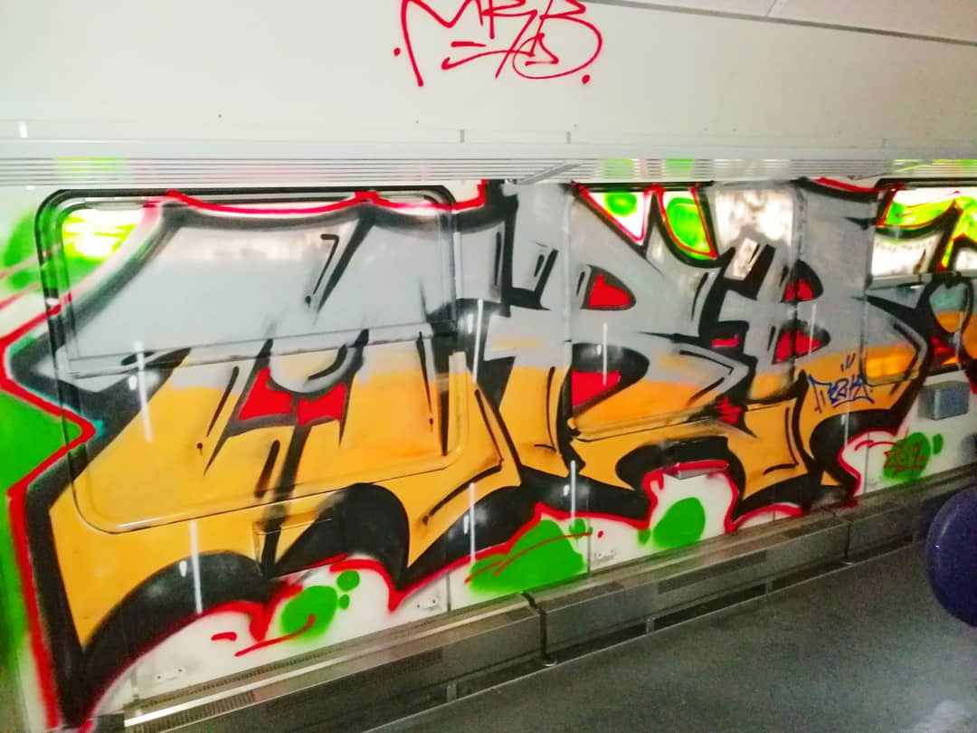 Graffiti Train - Photo by MRB - MRB (2019)