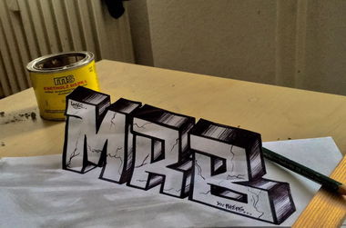 Graffiti Sketch - Photo by MRB - MRB (2017)