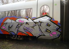 Graffiti Train - Photo by MRB